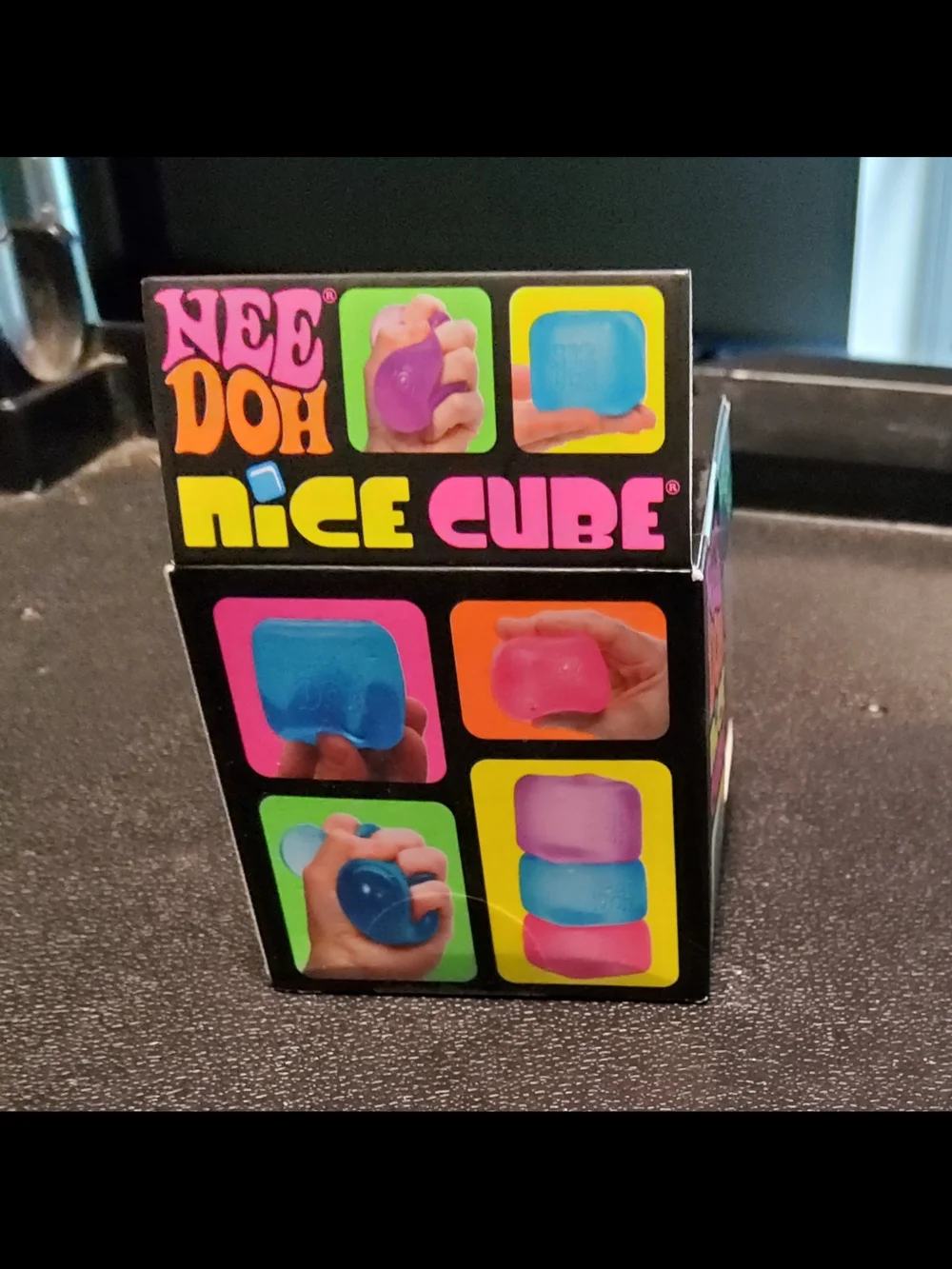 NeeDoh Nice Cube Super Solid Squish - Purple